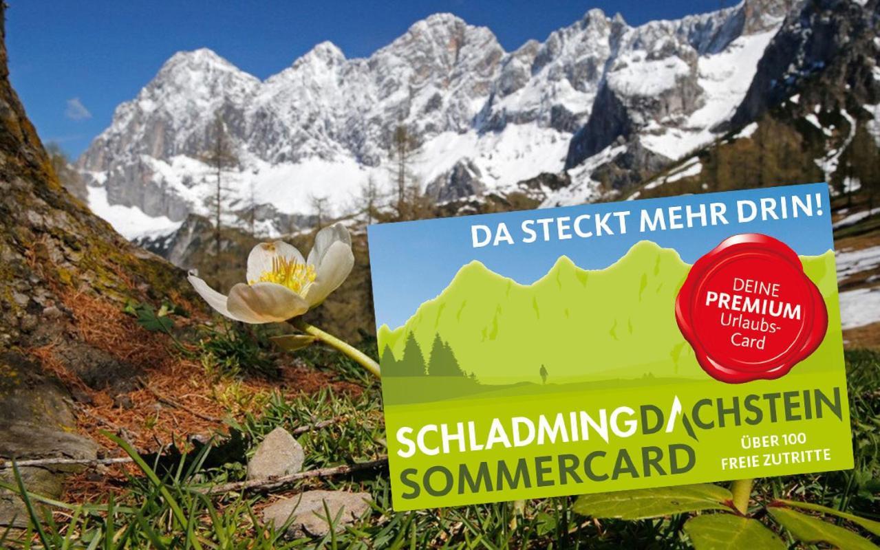 Bergidyll Top 1 Gartenwohnung Ramsau am Dachstein Exterior photo